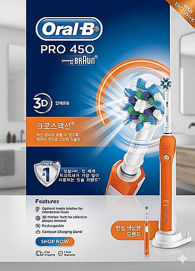 ����� ������ ������ BRAUN Oral-B PRO 450