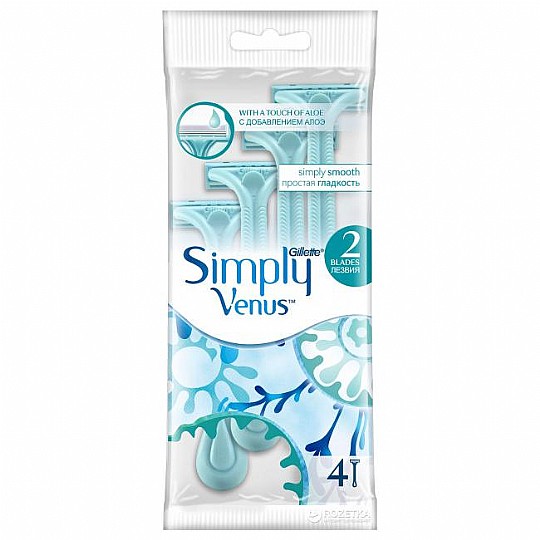 4 ������ �� ��� ����� ����� (16 ������!!!) �� ������ ������ ���� Gillette Simply Venus 2