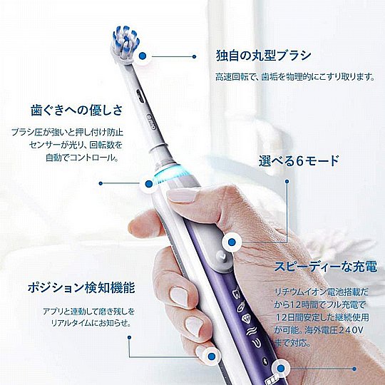 Braun Oral B ����� ������ ������ Genius 10000 Orchid Purple