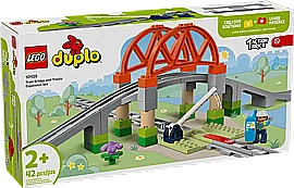 לגו דופלו 10426 ערכת הרכבה של גשר רכבת ומחסום לגו דופלו 10426 ערכת הרכבה של גשר רכבת ומחסום