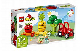 לגו דופלו טרקטור פירות וירקות 10982 לגו דופלו טרקטור פירות וירקות 10982