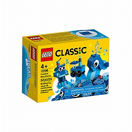 לגו קוביות כחולות לגו קוביות כחולות