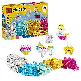 לגו Classic – קופסה שקופה קסומה (11040) לגו Classic – קופסה שקופה קסומה (11040)