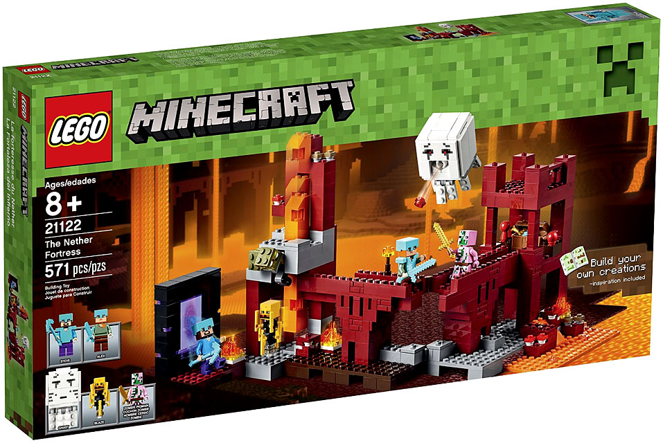 לגו מיינקראפט MINECRAFT | - לגו המבצר התחתון | חנות צעצועים מבית טוב ...