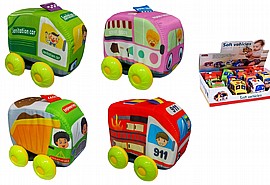 אוטובוס בד איכותי גוגו 12 ס"מ דיספליי אוטובוס בד איכותי גוגו 12 ס"מ דיספליי