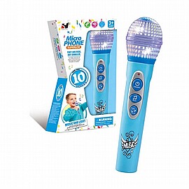 מיקרופון סוללה רמקול+מוזיקה מיקרופון סוללה רמקול+מוזיקה