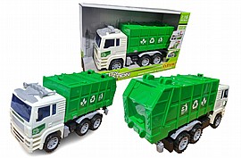 אוטו זבל 35 ס"מ בקופ' ABS אוטו זבל 35 ס"מ בקופ' ABS