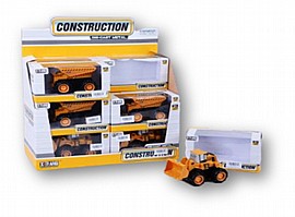 משאיות עבודה יציקה DIECAST פריקשין 17 ס"מ משאיות עבודה יציקה DIECAST פריקשין 17 ס"מ