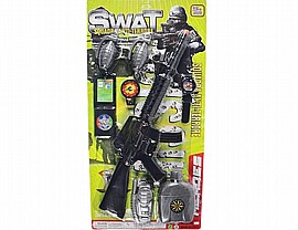 סט שוטר/קומדו SWAT M-16 מסכה רמונים סט שוטר/קומדו SWAT M-16 מסכה רמונים