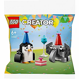 לגו מסיבת יום הולדת עם בעלי חיים 30667 לגו מסיבת יום הולדת עם בעלי חיים 30667