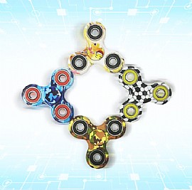 ספינר לוקס מודפס מפוספס צבעוני ספינר לוקס מודפס מפוספס צבעוני