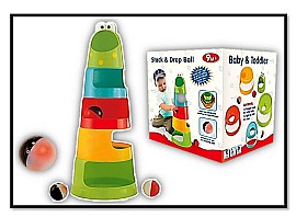 מגדל כוסות חדש כדור נופל 10 חל' 21 ס"מ בקופ' מגדל כוסות חדש כדור נופל 10 חל' 21 ס"מ בקופ'