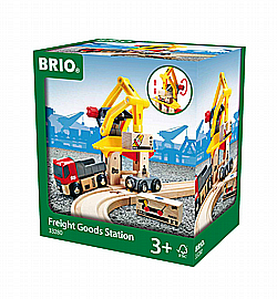 בריו BRIO תחנת מוצרי משא + משאית בריו BRIO תחנת מוצרי משא + משאית