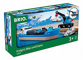 בריו BRIO ספינת משא ומנוף בריו BRIO ספינת משא ומנוף