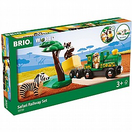 בריו BRIO מסלול רכבת ספארי בריו BRIO מסלול רכבת ספארי