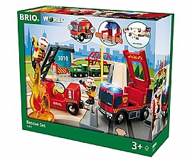 בריו BRIO סט רכבת הצלה בריו BRIO סט רכבת הצלה