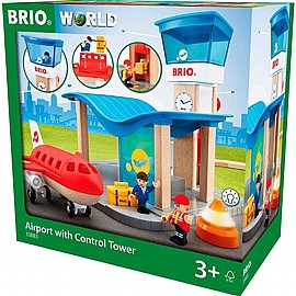בריו BRIO שדה תעופה עם מגדל בקרה בריו BRIO שדה תעופה עם מגדל בקרה