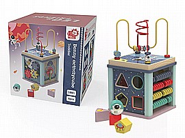 קוביה מבוך פזל עץ חלל 15X15X29 ס"מ קוביה מבוך פזל עץ חלל 15X15X29 ס"מ