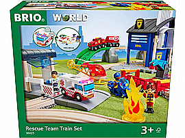 בריו BRIO תחנת רכבת צוות הצלה בריו BRIO תחנת רכבת צוות הצלה