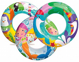 גלגל ים הדפס עולם המים 51 ס"מ גלגל ים הדפס עולם המים 51 ס"מ