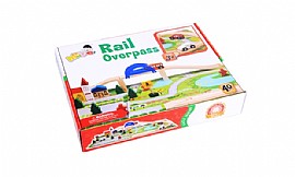 מסלול + גשר + 4 כלי רכב מסלול + גשר + 4 כלי רכב