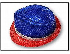 כובע ג'נטלמן פייטים כחול'אדום כובע ג'נטלמן פייטים כחול'אדום