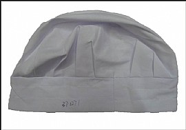 כובע טבח בד מקורי 29X20 סמ בשקית כובע טבח בד מקורי 29X20 סמ בשקית