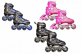 רולר בליידס איכותי מתכוונן גלגלי סיליקון מגוון צבעים לבחירה רולר בליידס איכותי מתכוונן גלגלי סיליקון מגוון צבעים לבחירה