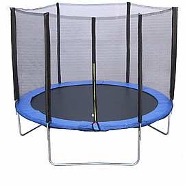 טרמפולינה לחצר קוטר 1.80 מטר 6FEET כולל רשת טרמפולינה לחצר קוטר 1.80 מטר 6FEET כולל רשת