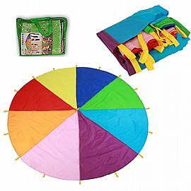 מצנח 5 מטר לוקס+תיק בד מצנח 5 מטר לוקס+תיק בד
