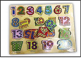 פזל עץ מספרים 1-20 תלת מימד פזל עץ מספרים 1-20 תלת מימד