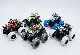 דיספליי אוטו ביג משטרה 4X4 גודל 9X8 ס"מ דיספליי אוטו ביג משטרה 4X4 גודל 9X8 ס"מ