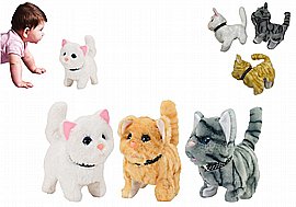 חתולה סוללה הולכת קולות 20 ס"מ חתולה סוללה הולכת קולות 20 ס"מ
