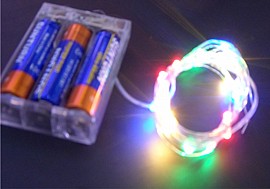 פנס אורות לד צבעוני 1/100 10 מטר 2 פנקשן פנס אורות לד צבעוני 1/100 10 מטר 2 פנקשן