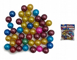 50 גולות מטליות צבעים פסטל 50 גולות מטליות צבעים פסטל