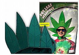 כובע פרח עלי כותרת ירוקים לבד כובע פרח עלי כותרת ירוקים לבד