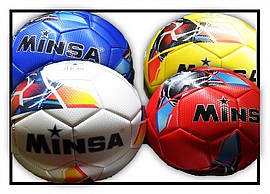 כדורגל מינסה MINSA מקצועי מטאלי 370 גר PU כדורגל מינסה MINSA מקצועי מטאלי 370 גר PU