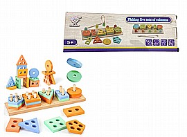 פזל צורות הנדסיות + מגנטים 1/5 פזל צורות הנדסיות + מגנטים 1/5