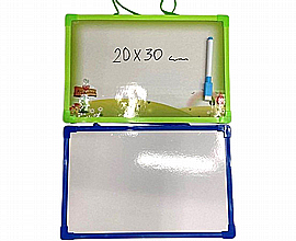 לוח מחיקה קרטון 35X50 ס"מ מסגרת פלסטיק לוח מחיקה קרטון 35X50 ס"מ מסגרת פלסטיק
