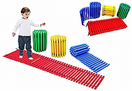 סט של 4 משטחי הליכה מקלות 29X145 ס"מ סט של 4 משטחי הליכה מקלות 29X145 ס"מ