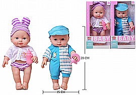 בובה תינוקת שפנפנה גומי דפה 28 ס"מ בובה תינוקת שפנפנה גומי דפה 28 ס"מ