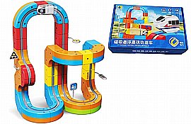 מסלול רכב מגנט 80 חלקים סוללה 50 חלקי מסלול USB מסלול רכב מגנט 80 חלקים סוללה 50 חלקי מסלול USB