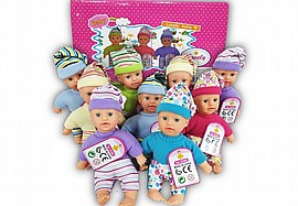 בובה דפה גומי תינוקת12 ס"מ בובה דפה גומי תינוקת12 ס"מ