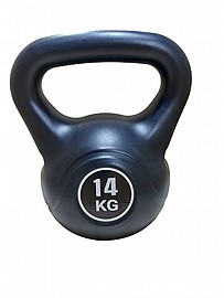משקולת יד פעמון kettlebells קטלסבלס 14 קילו מצופה פלסטיק משקולת יד פעמון kettlebells קטלסבלס 14 קילו מצופה פלסטיק