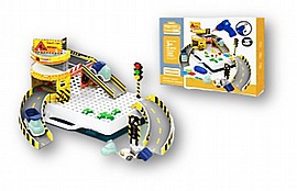 הרכבה מכנו מקדחה מסלול תלת מימד 184 חלקים הרכבה מכנו מקדחה מסלול תלת מימד 184 חלקים