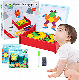 משחק פזל מגנטי עץ קליידוסקופ + לוח מחיקה 25X23X7 ס"מ משחק פזל מגנטי עץ קליידוסקופ + לוח מחיקה 25X23X7 ס"מ