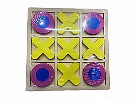 משחק תשע בריבוע עץ גדול 30X30 ס"מ משחק תשע בריבוע עץ גדול 30X30 ס"מ