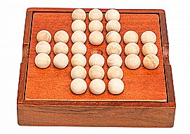 מחשבת עץ גולות 14X14X2.5 ס"מ מחשבת עץ גולות 14X14X2.5 ס"מ