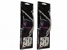 שרשרת ראפר 50 סנט שרשרת ראפר 50 סנט