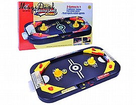 משחק הוקי שולחני 2 משתתפים 37X21 ס"מ משחק הוקי שולחני 2 משתתפים 37X21 ס"מ